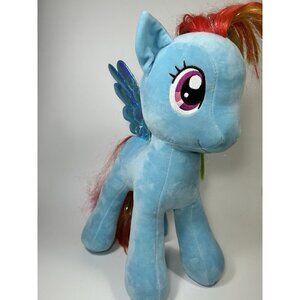 My Little Pony RAINBOW DASH Ty Sparkle Beanie Buddy LRG 16" plush stuffed animal